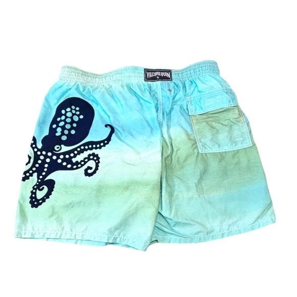 Vilebrequin Other - Vilebrequin Swim Shorts Octopus‎ Print Men’s Xxl Blue Green